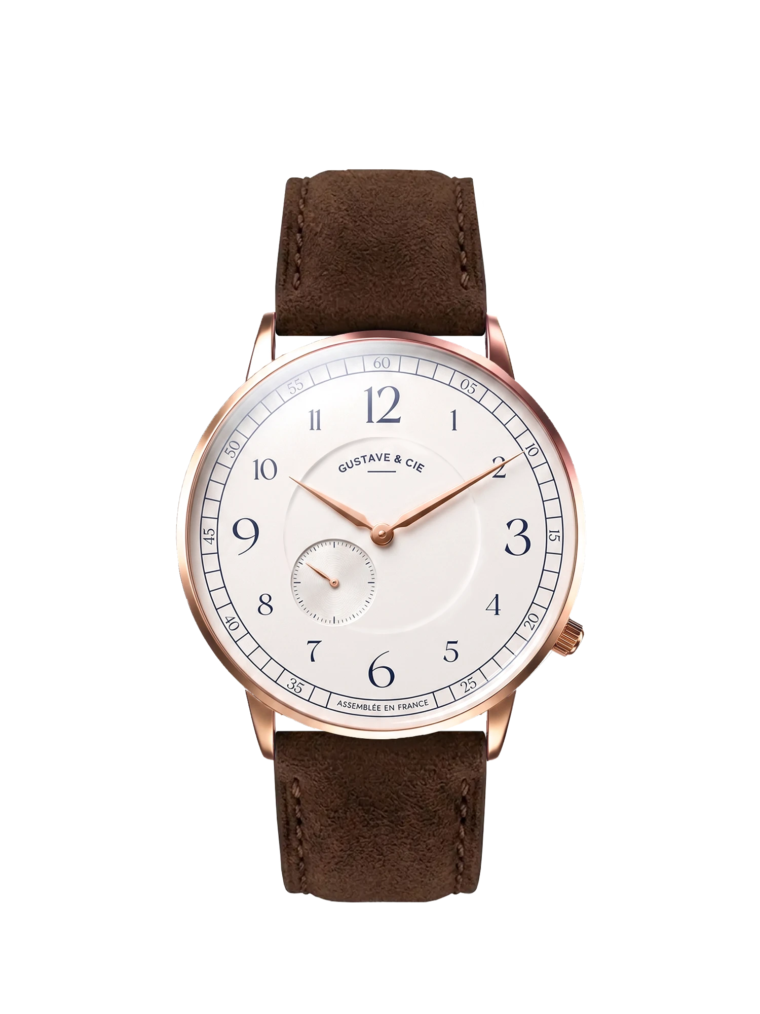 HECTOR 12H - ROSE GOLD AND WHITE
