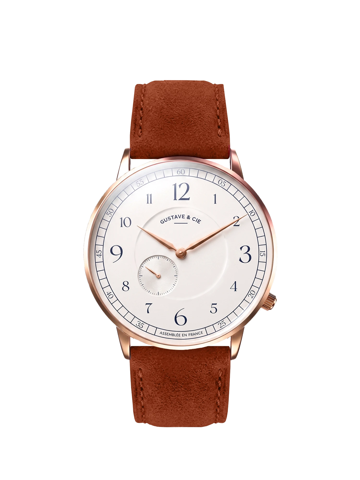 HECTOR 12H - ROSE GOLD AND WHITE