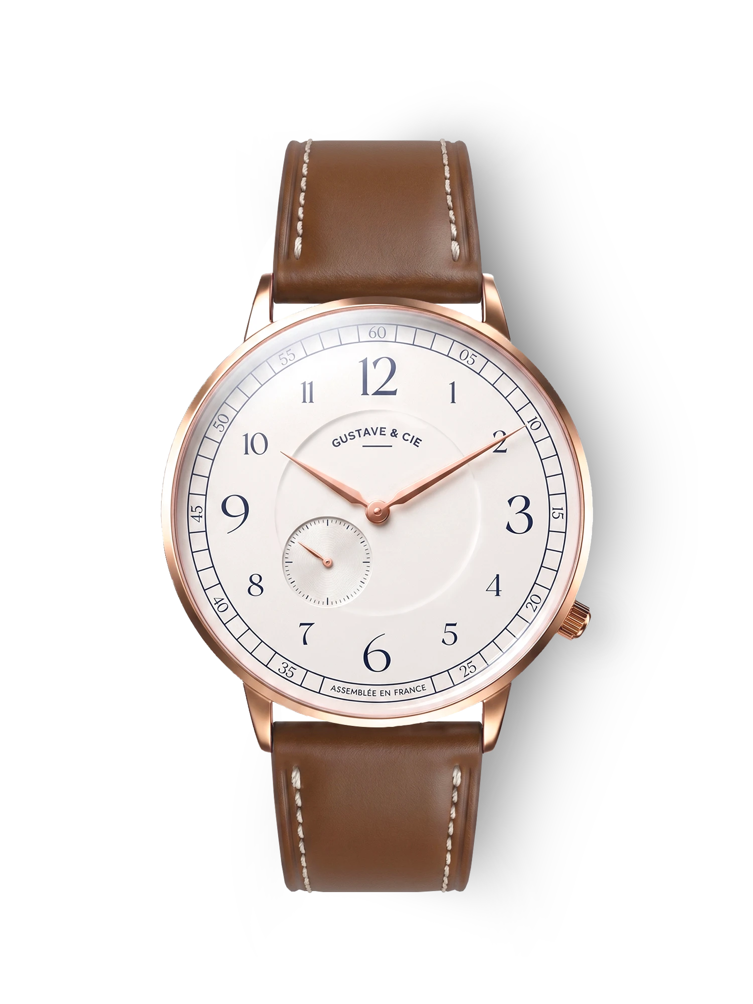 HECTOR 12H - ROSE GOLD AND WHITE