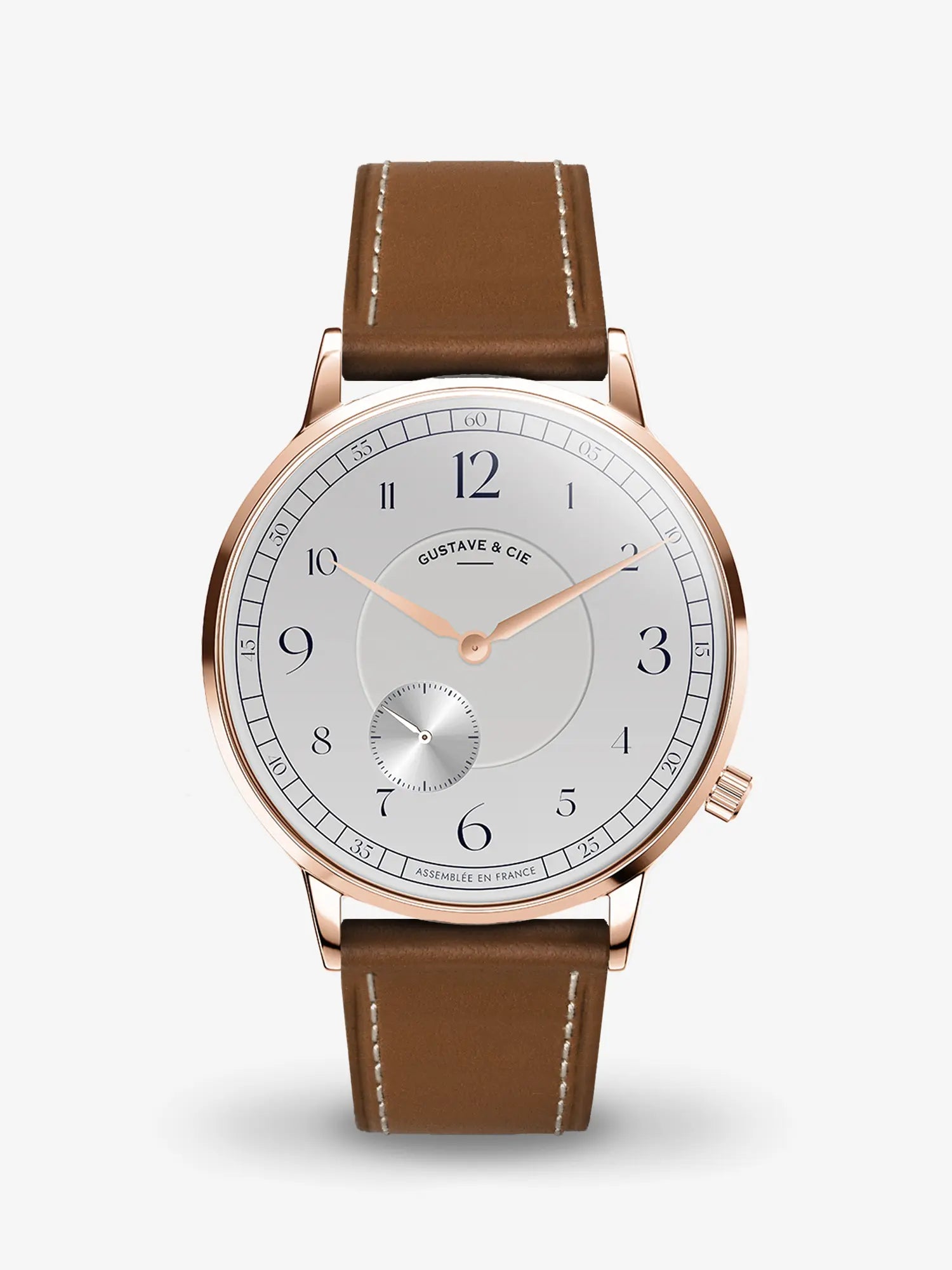 HECTOR 12H - ROSE AND WHITE GOLD