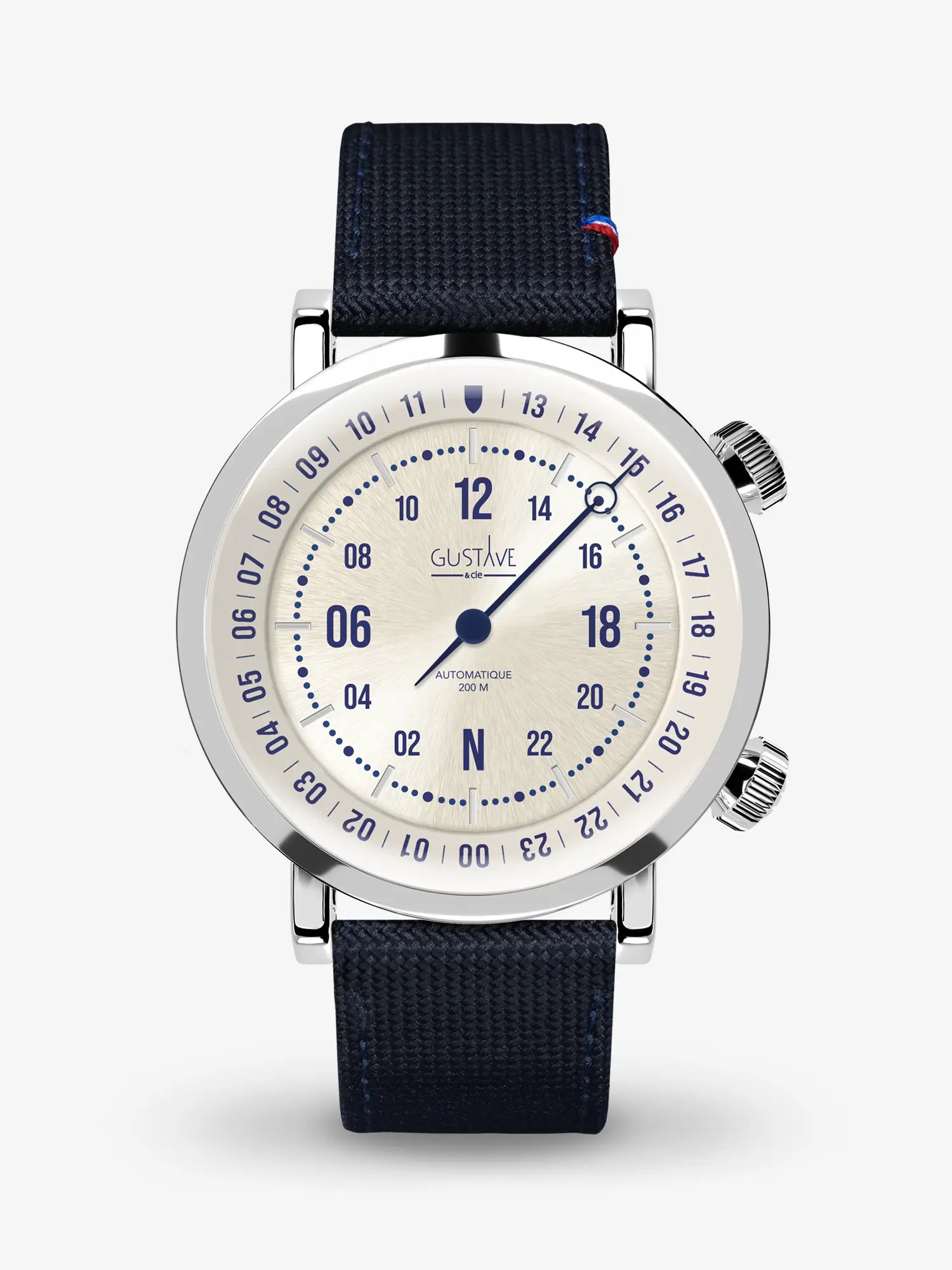 Montre Chanel, J12, céramique blanche. Acier Diamant ref.947466