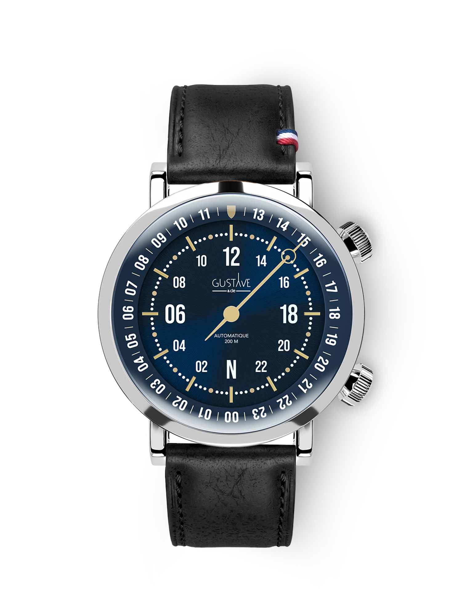 JULES 24H - ARGENT ET BLEU / OR
