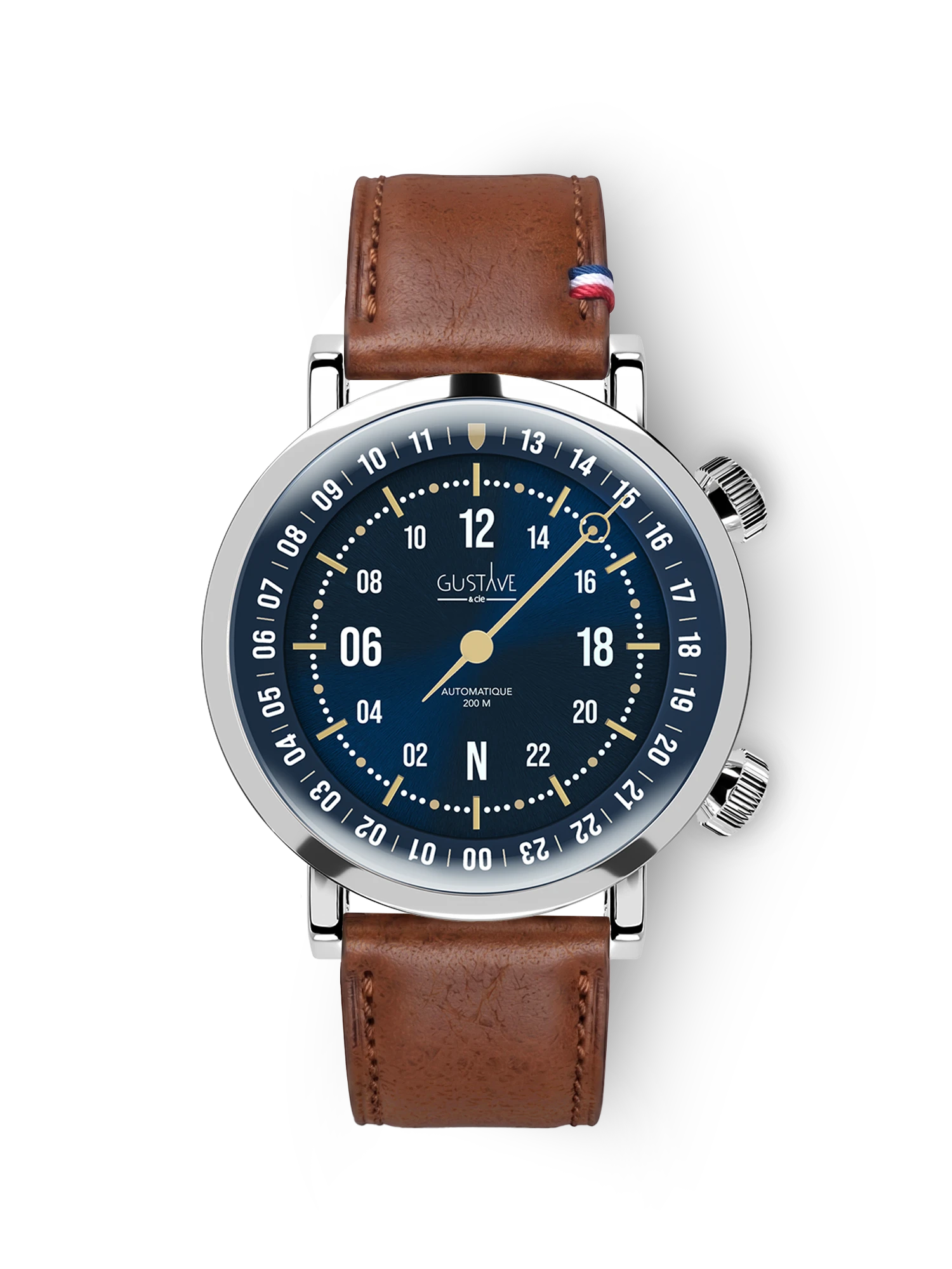 JULES 24H - ARGENT ET BLEU / OR