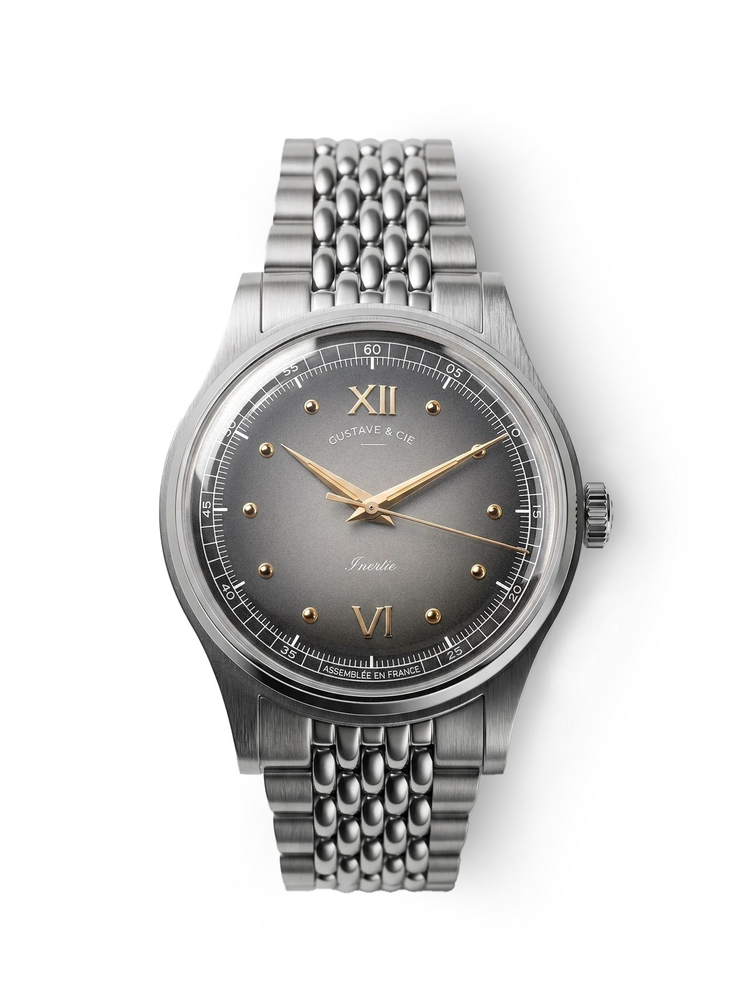 LÉON 12H - SILVER AND GREY