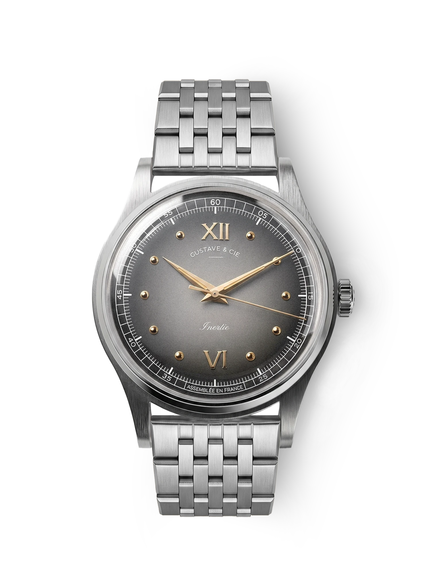 LÉON 12H - SILVER AND GREY