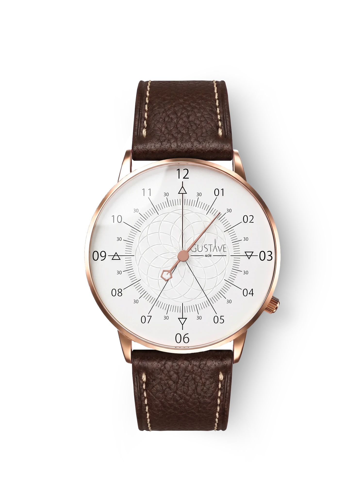 LOUIS 12H - OR ROSE ET BLANC