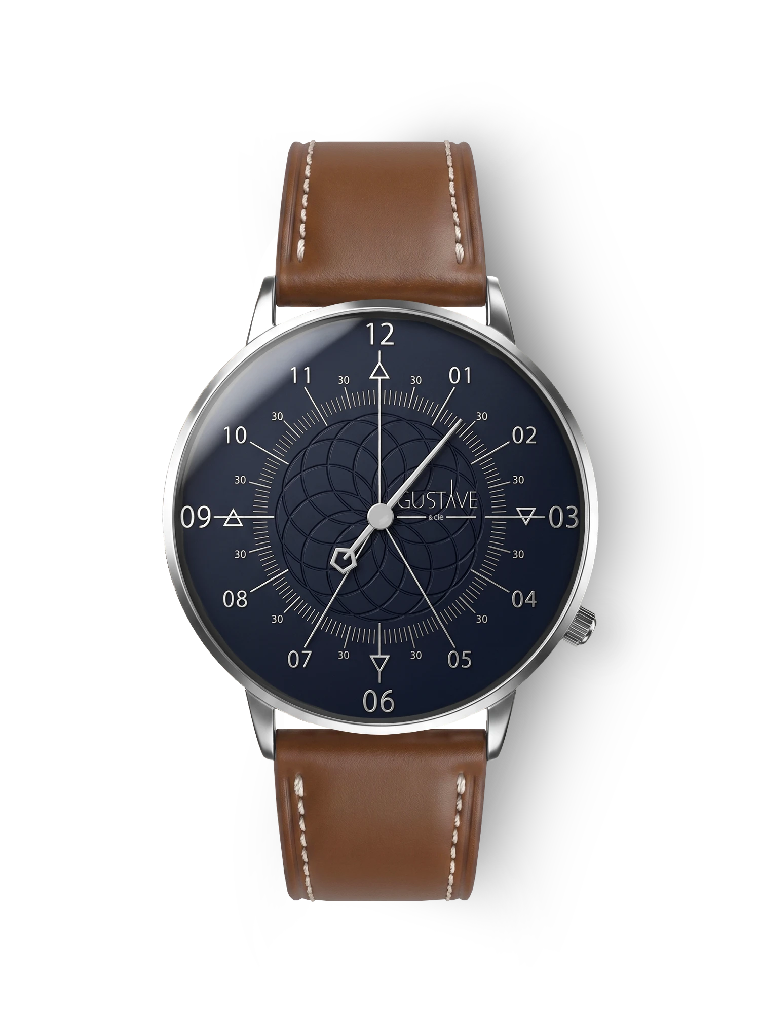 LOUIS 12H - SILVER AND BLUE