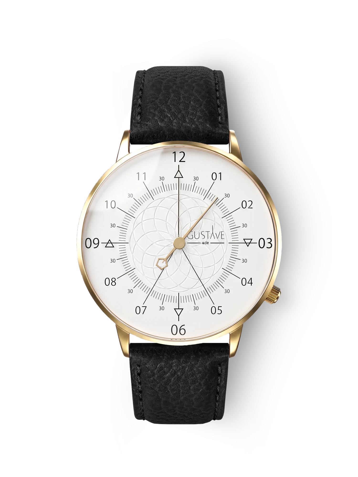 LOUIS 12H - GOLD AND WHITE