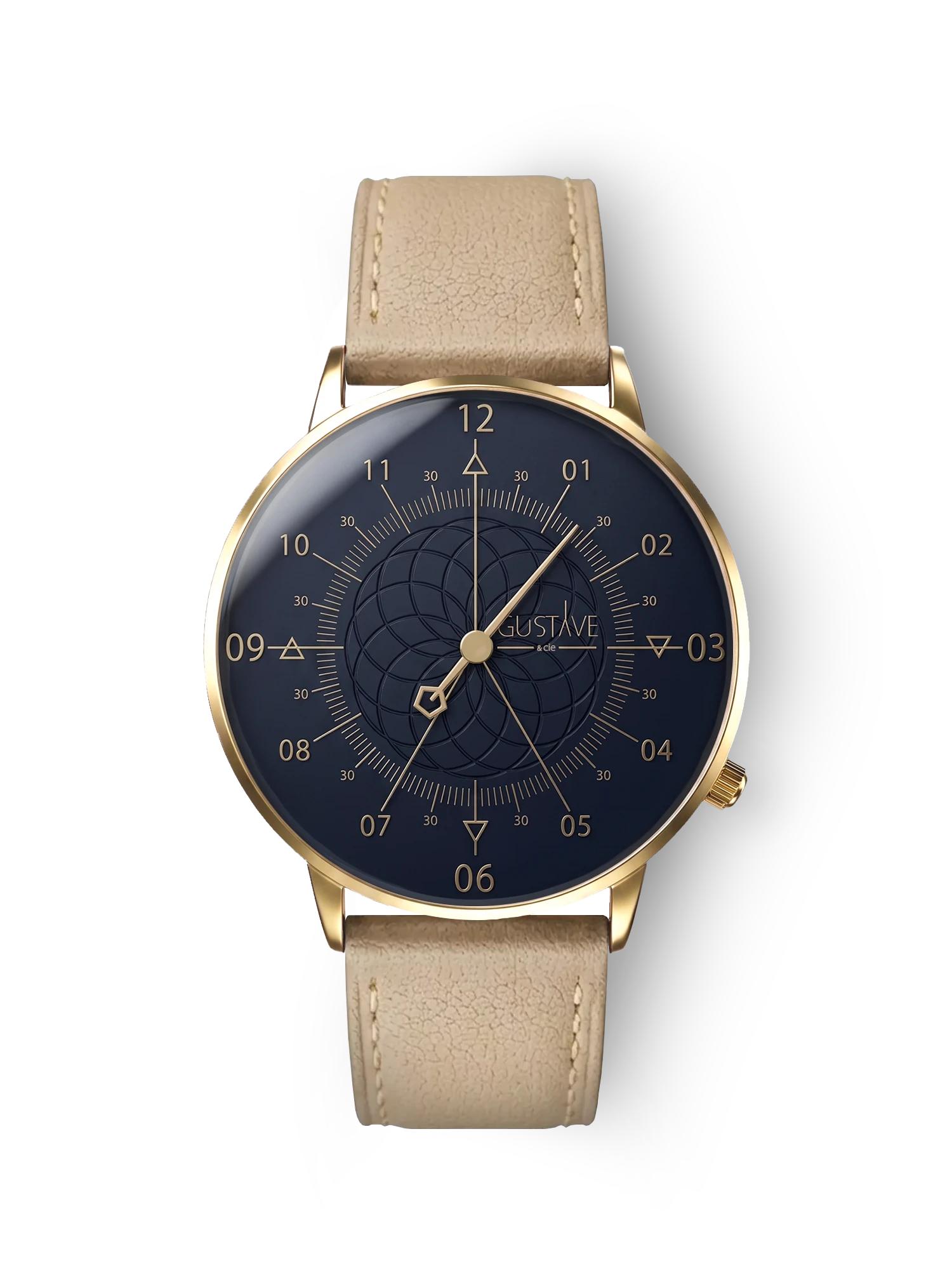 LOUIS 12H - OR ET BLEU