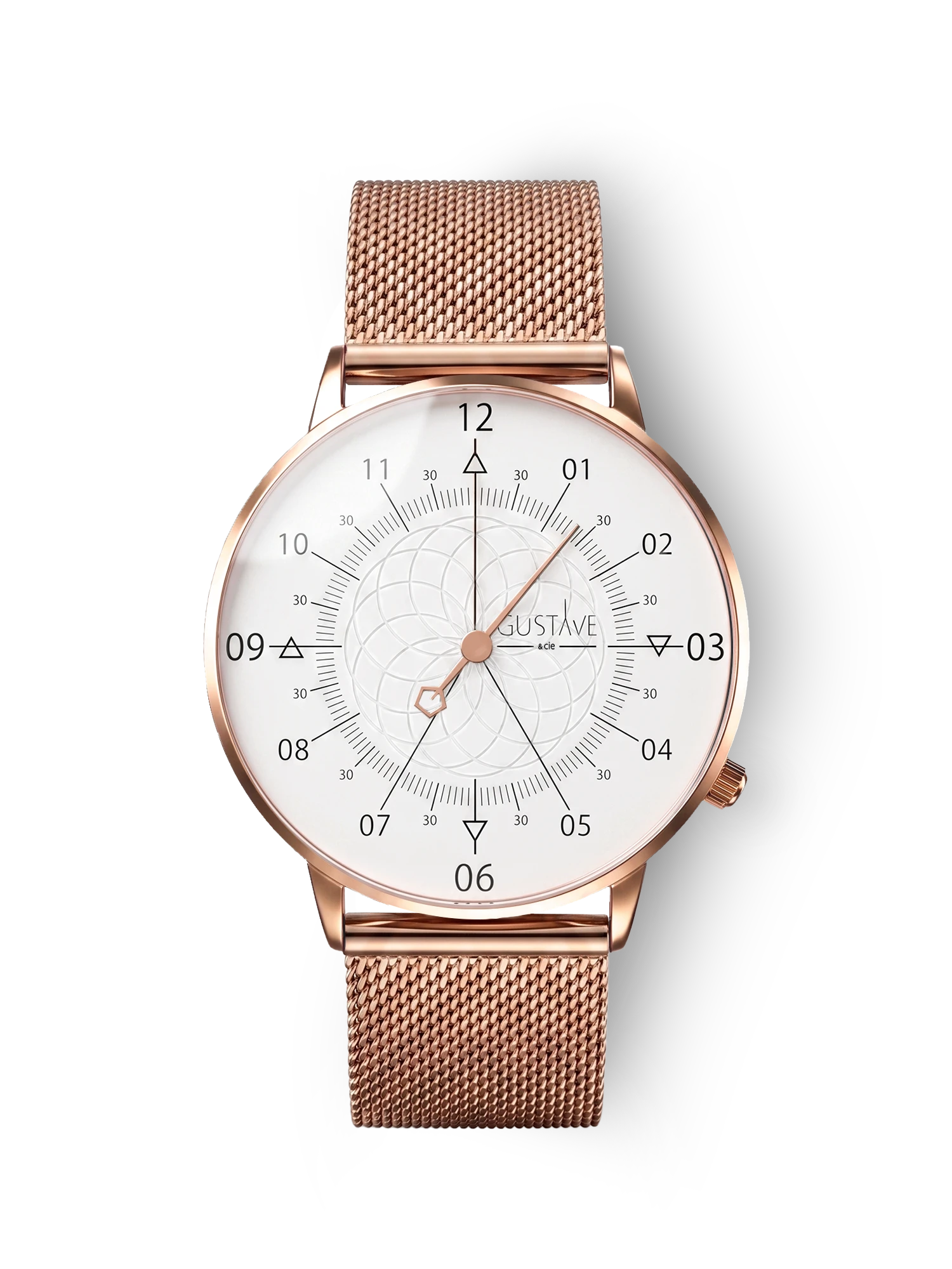 LOUIS 12H - OR ROSE ET BLANC