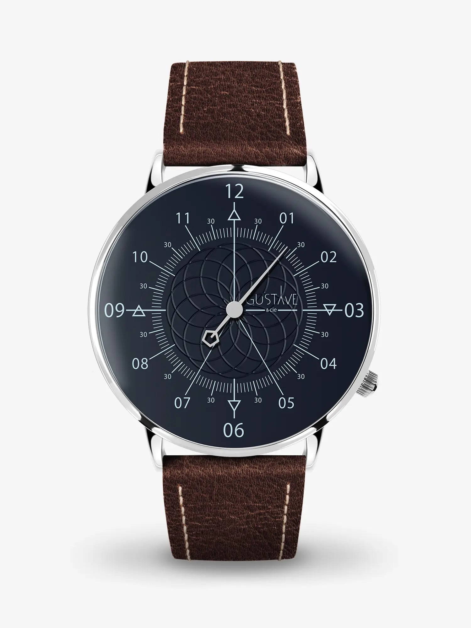 LOUIS 12H - SILVER AND BLUE