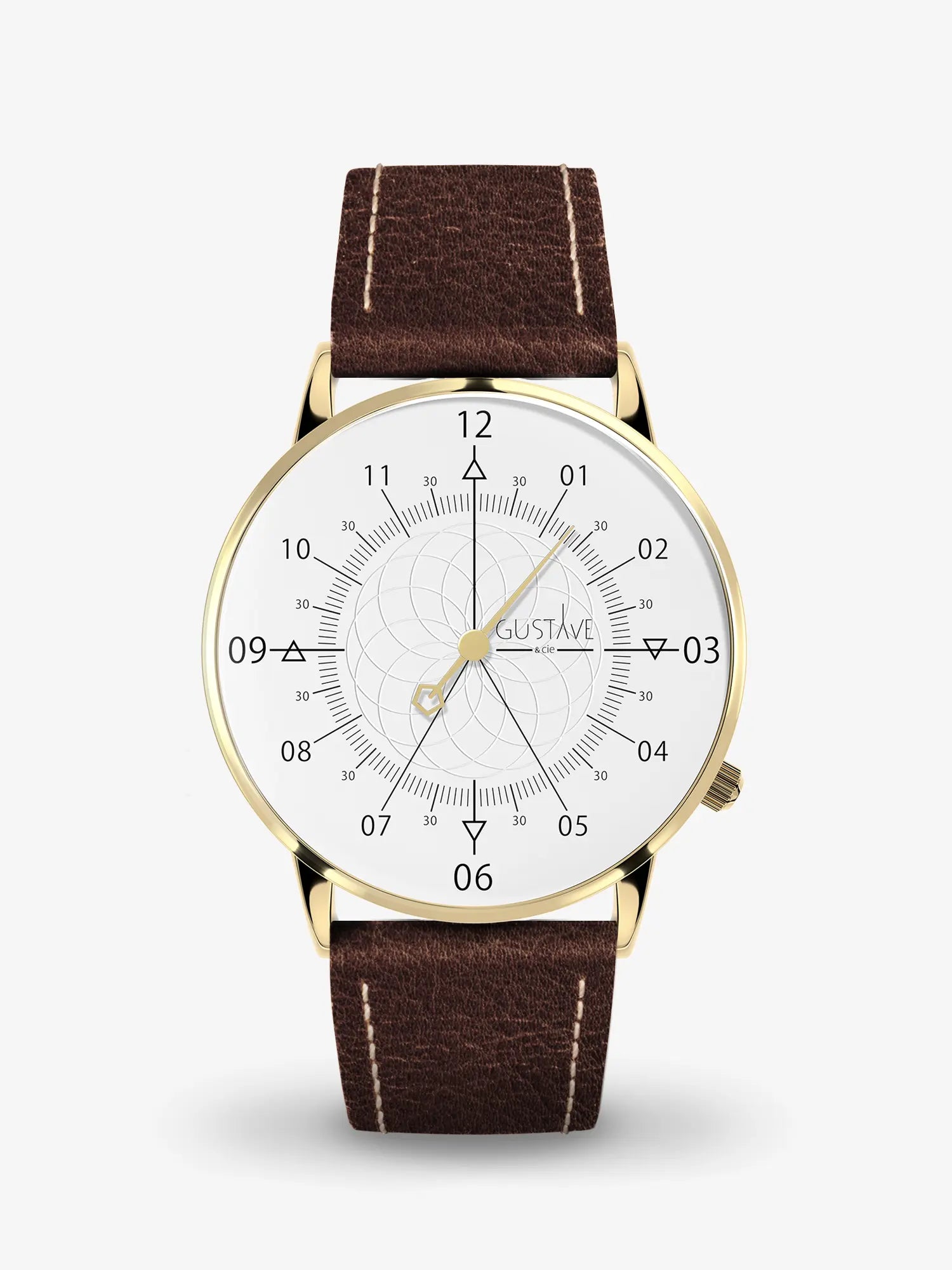 LOUIS 12H - GOLD AND WHITE