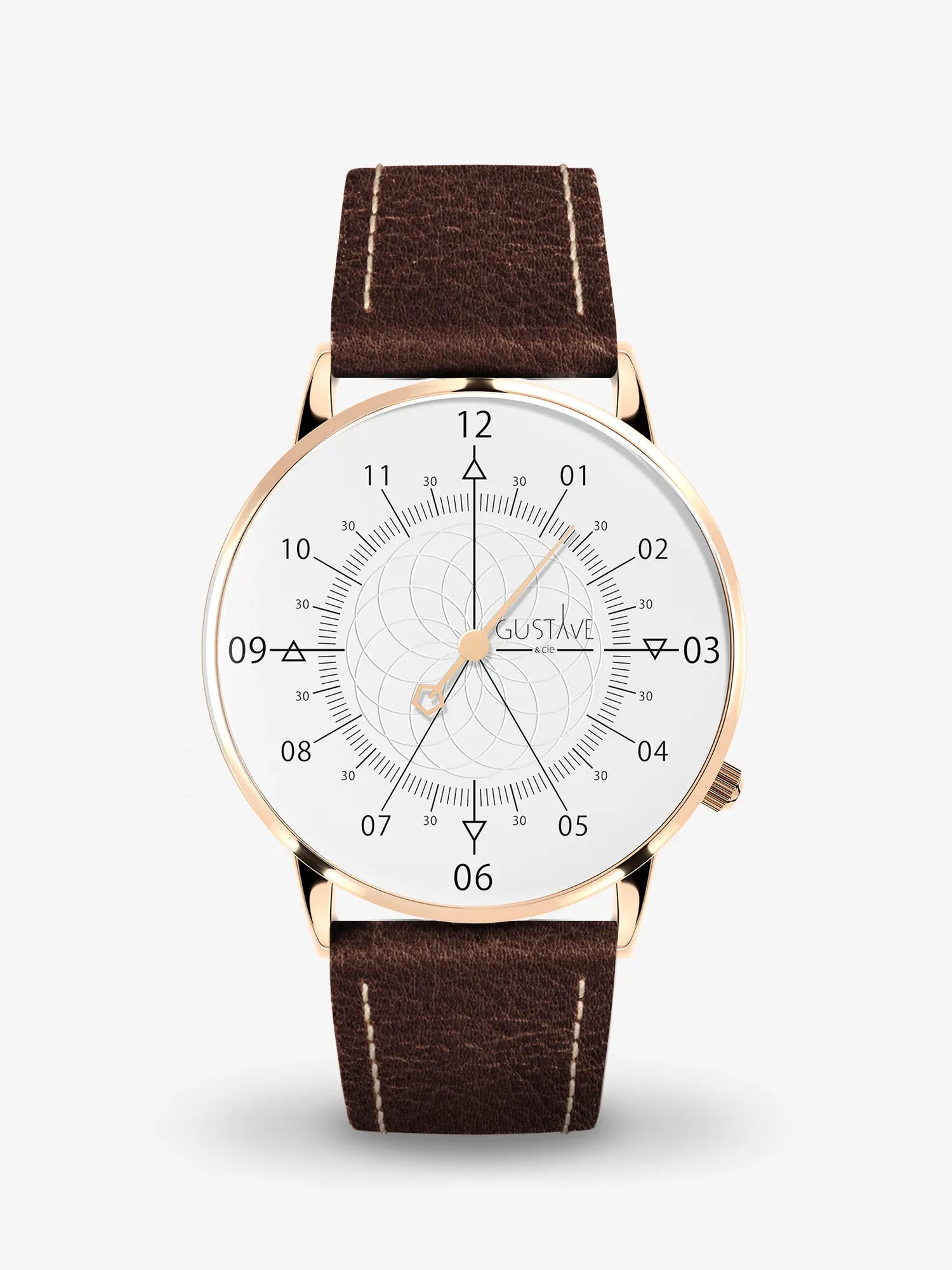 LOUIS 12H - ROSE AND WHITE GOLD