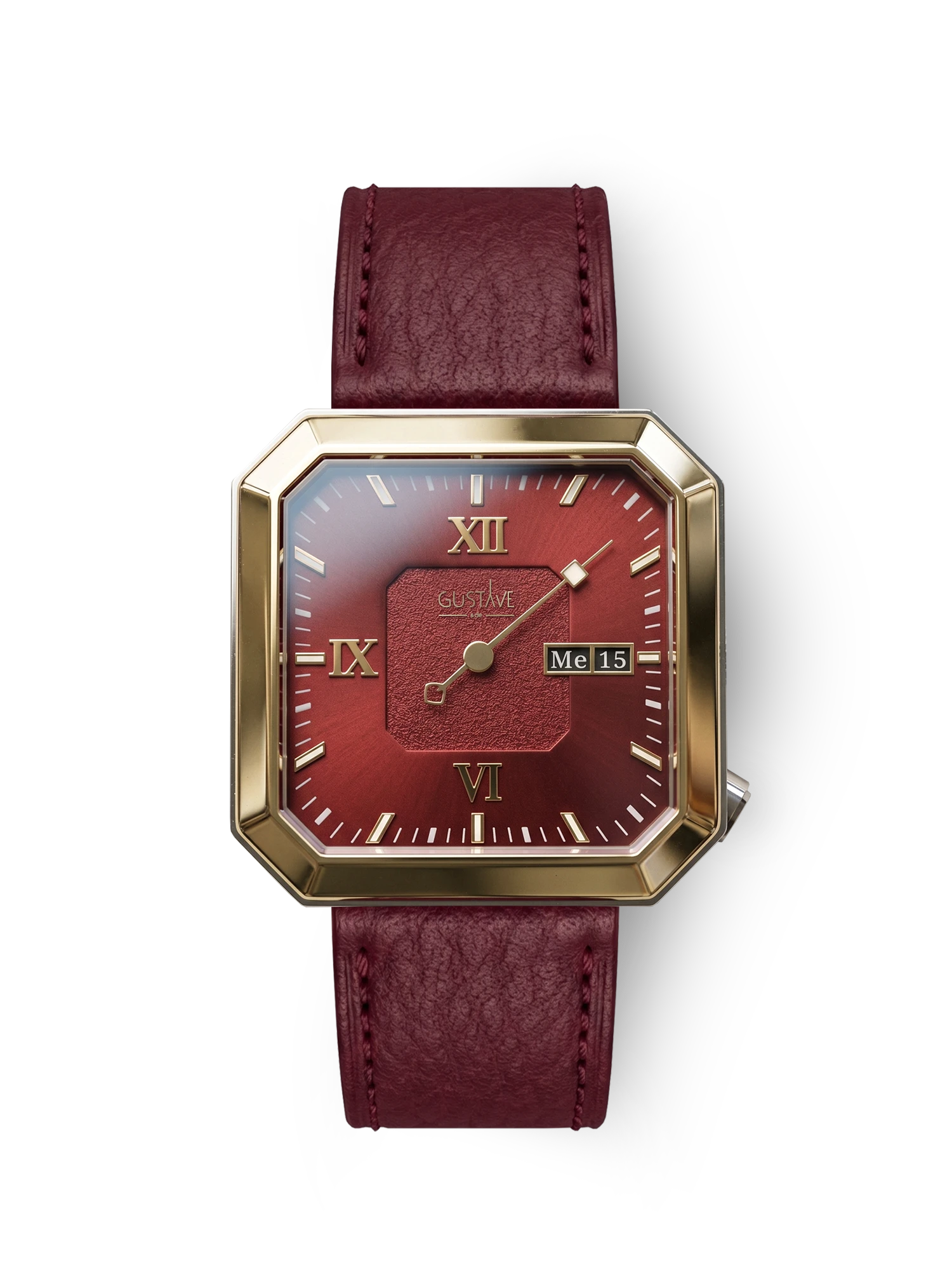 MARIE 12H - ARGENT / OR ET GRENAT