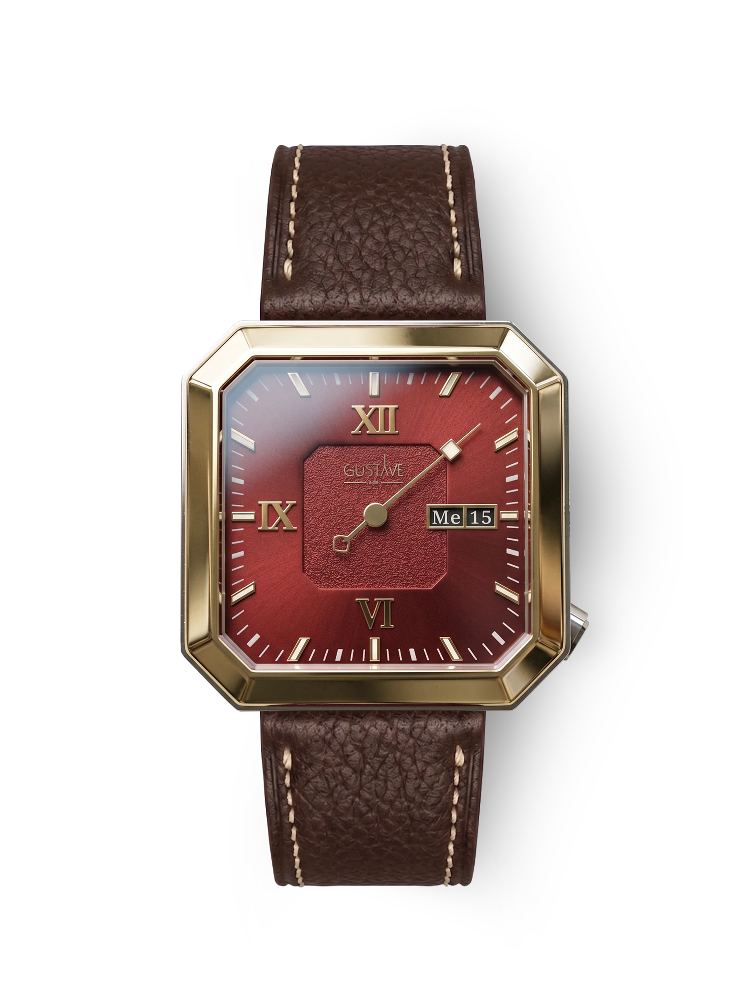 MARIE 12H - ARGENT / OR ET GRENAT