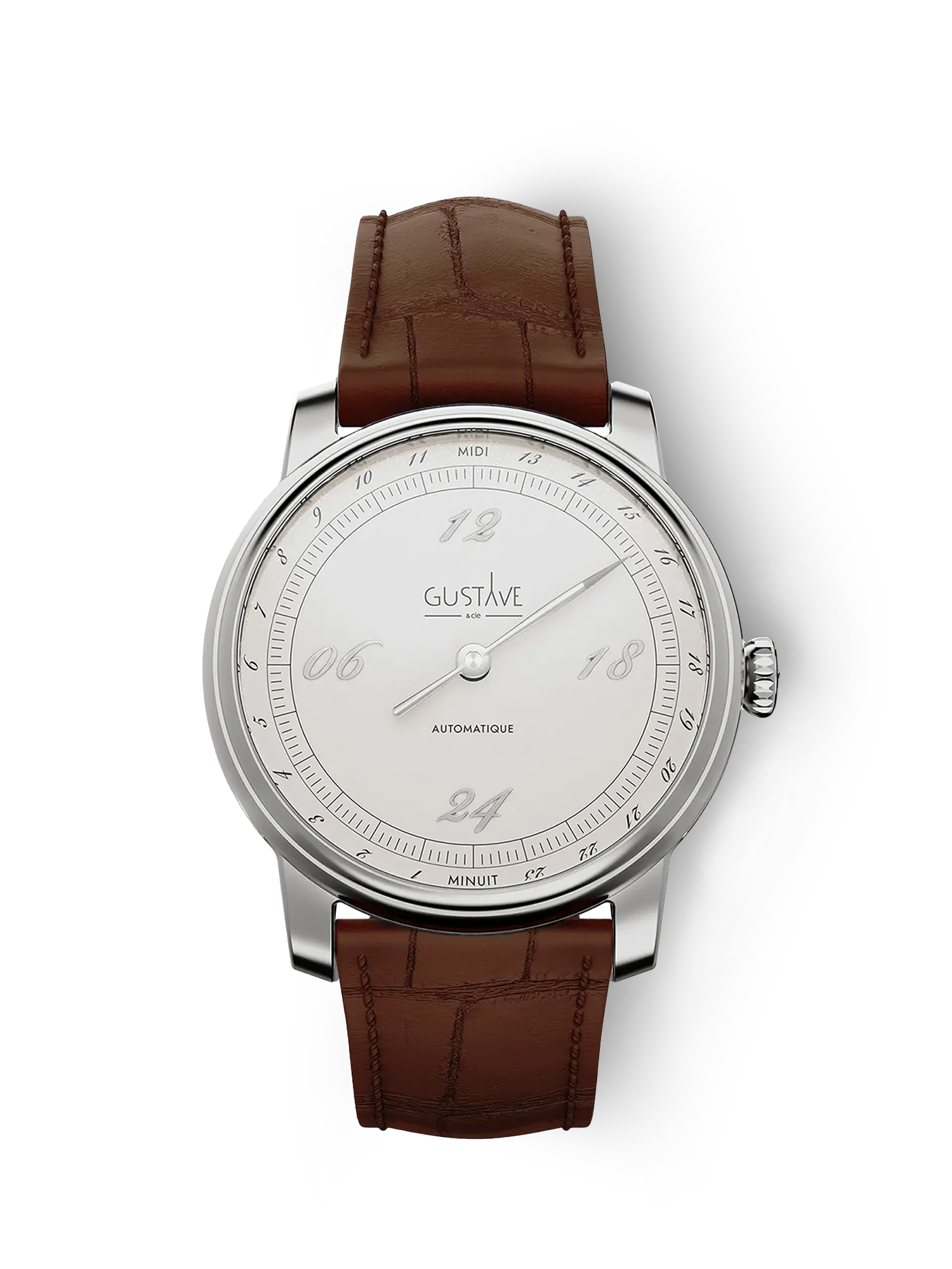 PAUL 24H - SILVER AND WHITE